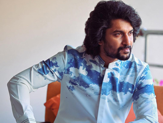 Handsome Looks Of Nani At Dasara Promotions